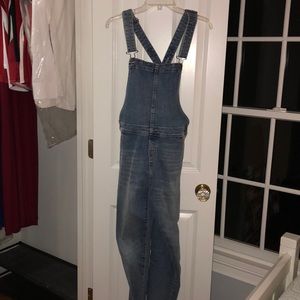 denim overalls
